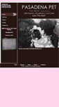 Mobile Screenshot of pasadenapet.net